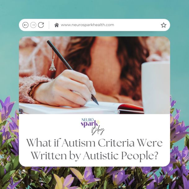 Graphic describing autism criteria for adults and masking experiences.