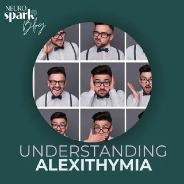 An autistic adult experiencing difficulty identifying emotions, associated with alexithymia and autism.