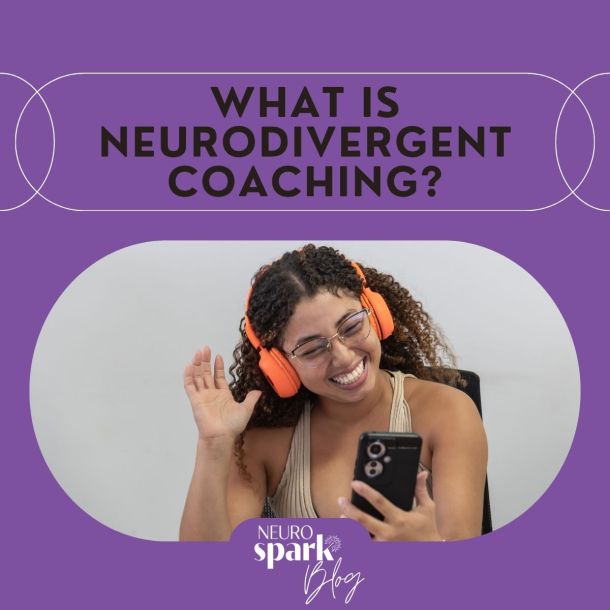 Woman using video on her phone, representing the blog what is neurodivergent coaching