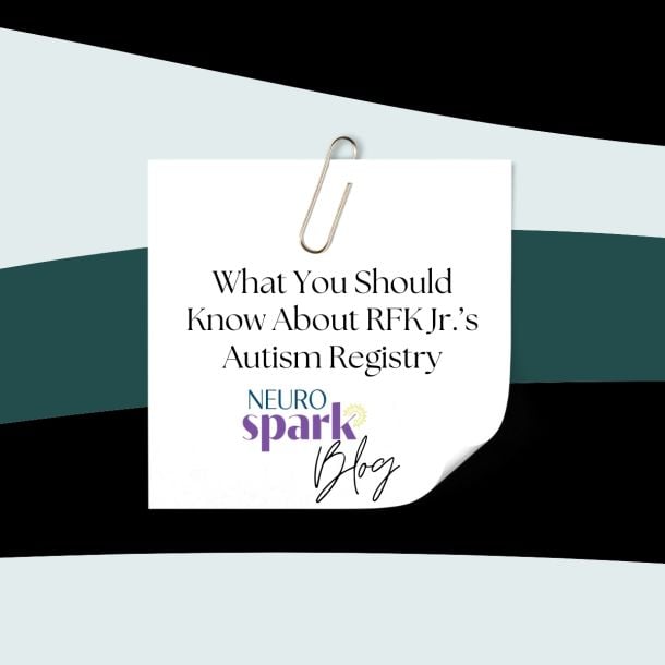 Graphic for NeuroSpark Health's blog: What You Should Know About RFK Jr's Autism Registry.